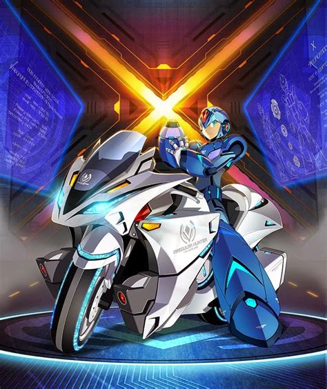 megaman x bicycle.